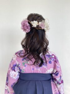 袴　ダウンスタイル